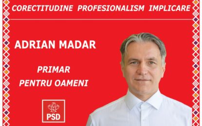 Specialist în finanțe, Adrian Madar, candidatul PSD la funcția de primar, este convins că orădenii vor alege o administrație care are omul și grija față de om în centrul atribuțiilor sale, ca alternativă la aroganța administrației liberale