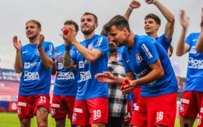 FC Bihor s-a impus cu 1-0 după prelungiri în faţa celor de la ACSO Filiaşi şi s-a calificat în finala barajului de promovare!