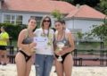 Giulia Blaj și Mădălina Pura, de la Universitatea din Oradea, sunt noile campioane naționale universitare la volei pe plajă