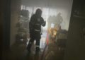 Incendiu izbucnit într-un bloc din Oradea