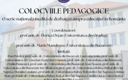 Din toamnă, o nouă serie de evenimente dedicate stării educației și învățământului la Universitatea din Oradea