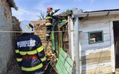 Patru incendii izbucnite în interval de circa patru ore, în Bihor