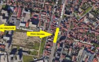 Primăria Oradea intenționează să amenajeze un sens giratoriu la intersecția străzii T. Vladimirescu cu strada Plevnei