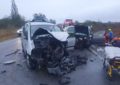 Accident rutier la Drăgăneşti: Şapte persoane au fost transportate la spital