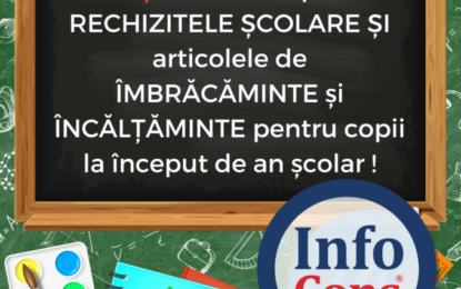 ATENȚIE! ALERTE privind RECHIZITELE ȘCOLARE, articolele de ÎMBRĂCĂMINTE și ÎNCĂLȚĂMINTE pentru copii la început de an școlar!