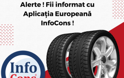 ATENȚIE! Anvelope Auto cu risc în Sistemul European de Alerte! Fii informat cu Aplicația Europeană InfoCons!