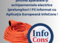 ATENȚIE! ALERTE Europene privind aparatele și echipamentele electrice (prelungitor)! Fii informat cu Aplicația Europeană InfoCons!