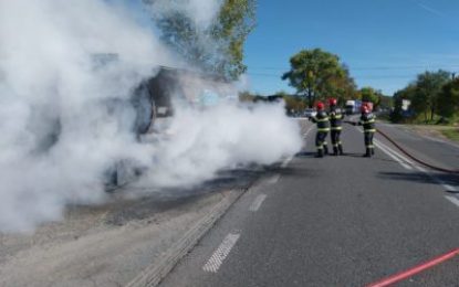 Incendiu la o autocisternă, pe DN1, în Borozel