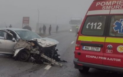 Două persoane decedate în urma unui grav accident rutier, produs în Pocola