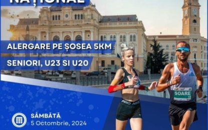 Oradea devine gazda Campionatului Național de Alergare pe Șosea – 5 km