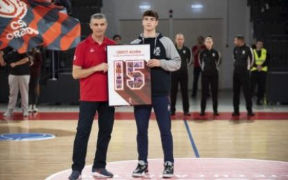 CSM CSU Oradea a învins clar Dinamo, la aniversarea lui Cristian Achim