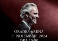 Au fost suplimentate biletele pentru concertul extraordinar  al tenorului Andrea Bocelli de la Oradea Arena