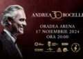 Concert extraordinar Andrea Bocelli, duminică, 17 noiembrie, la Oradea Arena