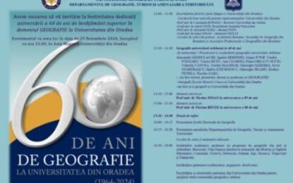 Învățământul geografic universitar orădean – 60 de ani