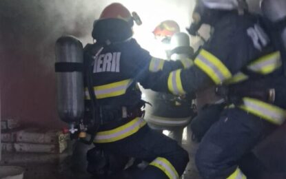 Incendiu soldat cu o persoană decedată, în Lunca! Mare atenție la mijloacele de încălzire!