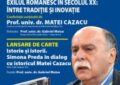 Conferința „Exilul românesc în secolul XX: între tradiție si inovație”, la Muzeul Ţării Crişurilor