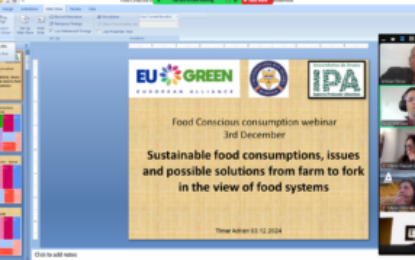 EU GREEN – un universitar orădean la Conferința Internațională „Sustainable Food Systems”