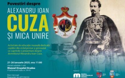 Atelier de educație muzeală „Povestiri despre Alexandru Ioan Cuza și Mica Unire”