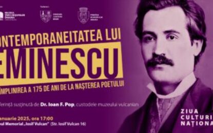 Conferință „Contemporaneitatea lui Eminescu”