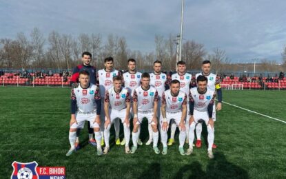 FC Bihor s-a impus cu 2-1 în amicalul cu DEAC Debrecen