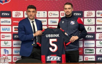 FC Bihor l-a prezentat pe jucătorul olandez Desley Ubbink!