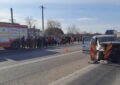 Intervenție pentru salvarea victimelor unui accident rutier produs pe șoseaua de centură a localității Aleșd