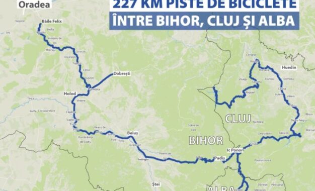 S-a lansat licitația pentru realizarea traseelor ciclistice între Băile Felix și Ic Ponor (Padiș)
