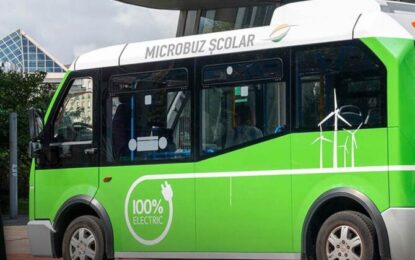 Licitație lansată pentru achiziția  a 22 de microbuze școlare electrice