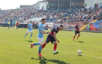 FC Bihor a condus la pauză, dar a pierdut la final cu FC Voluntari, scor 2-4