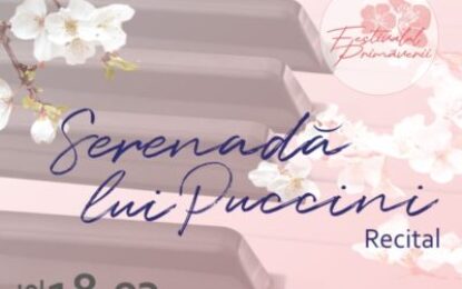 Recital – Serenadă lui Puccini, la Filarmonica de Stat Oradea