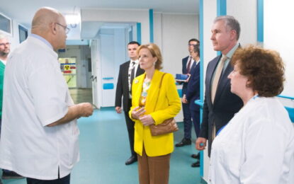 Vizita Familiei Regale la Spitalul Clinic Județean de Urgență Bihor