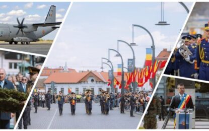 Oradea comemorează luni, 21 aprilie, 106 ani de la instaurarea administrației românești. Ceremonii militare, momente simbolice și avioane militare expuse la Aeroport
