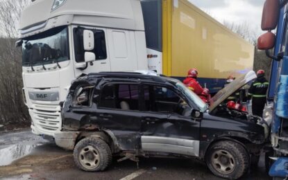 O persoană decedată în urma unui grav accident rutier, produs pe Piatra Craiului