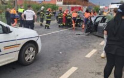 Grav accident rutier la Dușești