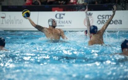 Polo: CSM Oradea dispută miercuri seara, la Bucureşti, primul joc al semifinalei cu Dinamo