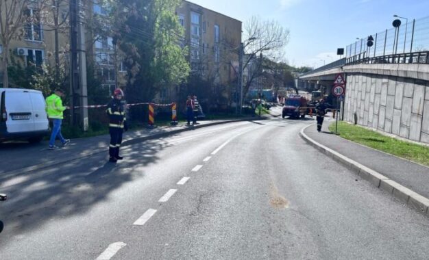 Incident la o conductă de gaz pe str. Ecaterina Teodoroiu – circulație închisă temporar