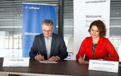 S-a semnat contractul cu Lufthansa pentru zborurile Oradea – München