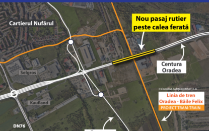 S-a lansat licitația pentru un nou pasaj suprateran pe Centura Oradea pentru fluidizarea traficului