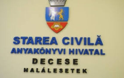 Programul Compartimentului de Stare Civilă în perioada Sărbătorilor Pascale