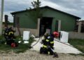 Incendiu de amploare, la o magazie cu electrocasnice
