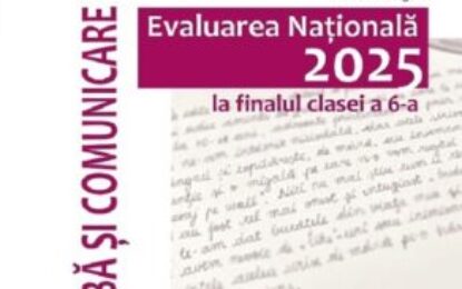 Evaluarea națională pentru clasa a VI-a, sesiunea 2025