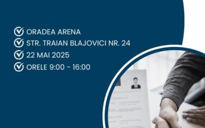 O nouă bursă a locurilor de muncă în Bihor!