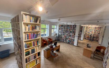 Peste 80% stadiul lucrărilor de modernizare a Bibliotecii Județene ,,Gheorghe Șincai”