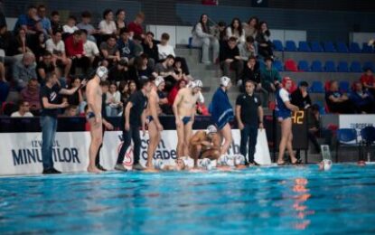CSM Oradea a învins Dinamo cu 15-8 şi va juca meciul 3 al semifinalei Superligii de polo la Bucureşti