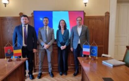Vizita unei delegații a Ambasadei Franței și a Institutului Francez la Primăria Oradea