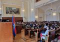 Simpozion dedicat Zilei Europei, Zilei Victoriei și Zilei Independenței României, organizat în Sala Mare a Primăriei Oradea
