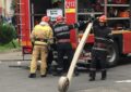 Octogenară salvată de pompierii orădeni