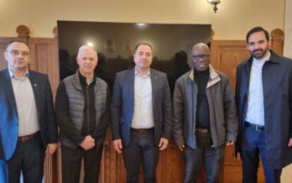 Vizita reprezentanților Congregației Don Orione la Primăria Oradea