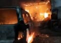 Incendiu deosebit de violent în localitatea Sârbi