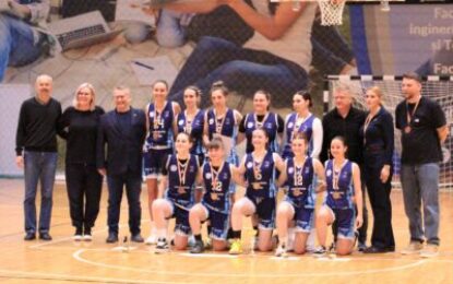 Universitatea din Oradea medaliată cu bronz în cadrul Campionatului Național de Baschet Feminin